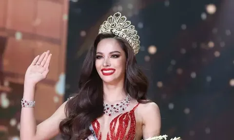 Đối thủ mới của Ngọc Châu, Tân Hoa hậu Hoàn vũ Thái Lan nhan sắc "vạn người mê"