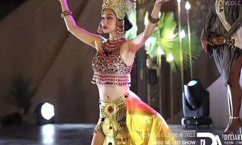 The Miss Globe 2022: Lâm Thu Hồng khoe dáng trước thềm chung kết