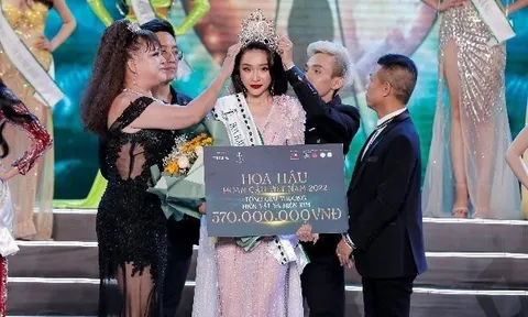 Phạm Kim Ngân đăng quang Hoa hậu Hoàn cầu Việt Nam 2022