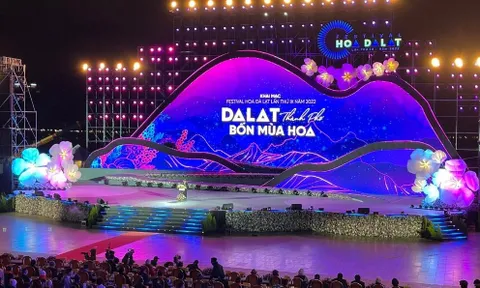 Khai mạc Festival hoa Đà Lạt