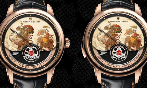Hãng đồng hồ xa xỉ Thuỵ Sỹ ra mắt mẫu đồng hồ in hình 2 nữ anh hùng dân tộc của Việt Nam