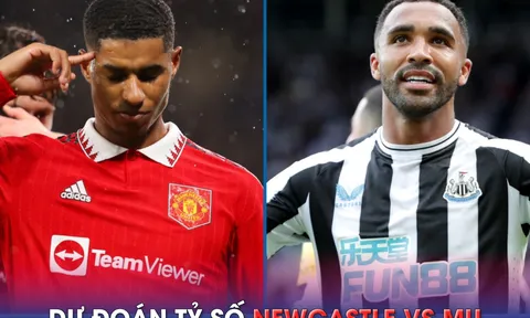 Dự đoán tỷ số Newcastle vs MU, 23h30 ngày 2/4 - Vòng 29 Ngoại hạng Anh: Rashford trở lại