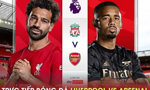 Xem trực tiếp bóng đá Liverpool vs Arsenal ở đâu, kênh nào? Link xem trực tiếp Ngoại hạng Anh K+ HD