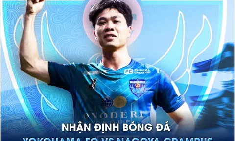 Nhận định bóng đá Yokohama FC vs Nagoya Grampus, 17h ngày 19/4: Công Phượng xuất trận?