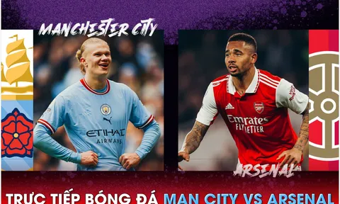 Xem trực tiếp bóng đá Man City vs Arsenal ở đâu, kênh nào?; Link xem Ngoại hạng Anh trên K+ FULL HD