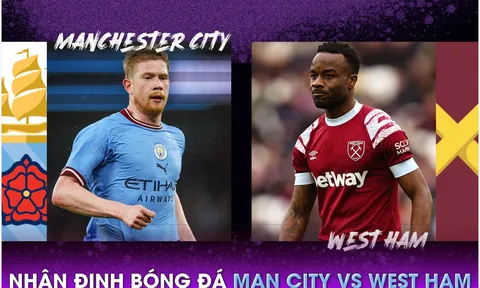 Nhận định bóng đá Man City vs West Ham - Ngoại hạng Anh: Haaland khiến Arsenal 'lo sốt vó'?