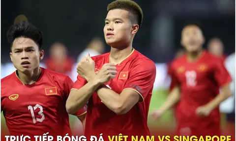 Trực tiếp bóng đá U22 Việt Nam vs U22 Singapore: HLV Troussier tất tay; Link xem SEA Games 32 FULLHD