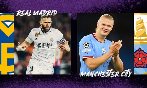 Lịch thi đấu bóng đá Champions League hôm nay: Haaland lập kỷ lục, Man City 'hủy diệt Real Madrid?