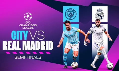 Lịch thi đấu bóng đá Champions League hôm nay: Haaland ghi dấu ấn, Man City 'hủy diệt' Real Madrid?