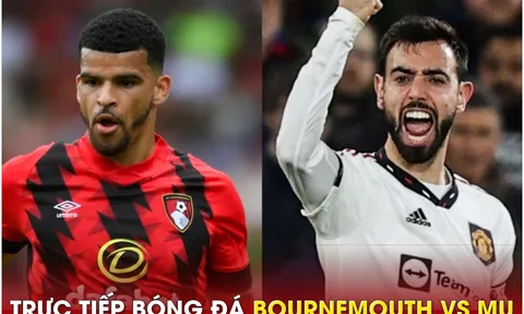 Xem trực tiếp bóng đá Bournemouth vs MU ở đâu, kênh nào? Link xem trực tiếp Man Utd - Ngoại hạng Anh