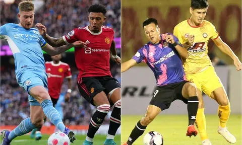 Lịch thi đấu bóng đá hôm nay: MU thắng dễ trước thềm đấu Man City; Ngôi đầu BXH V.League đổi chủ?