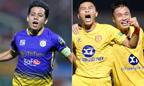 Lịch thi đấu bóng đá V.League 2023 hôm nay: Hà Nội quyết đấu Nam Định, dàn sao ĐT Việt Nam gây sốt?