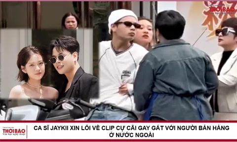 Ca sĩ JayKii xin lỗi về clip cự cãi gay gắt với người bán hàng ở nước ngoài