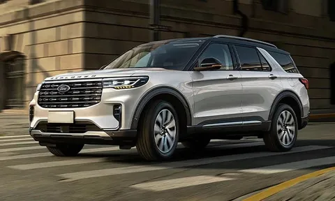 Ford Explorer 2024 lộ diện: Ngoại thất thay đổi lớn, nhiều nét giống ‘đàn em’ Territory