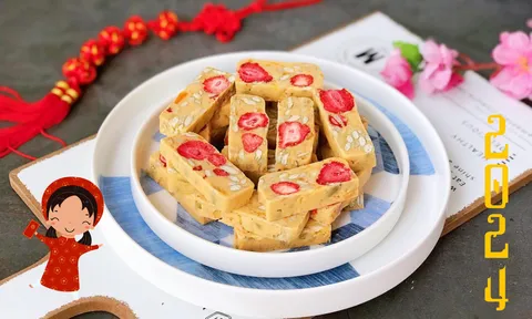 Tết 2024: Cách làm kẹo Nougat đãi khách, ăn một lần là nhớ mãi