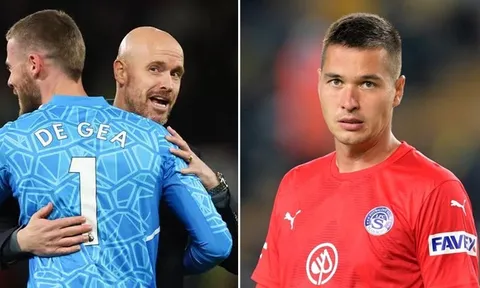 Filip Nguyễn bị sao trẻ MU vượt mặt, HLV Erik ten Hag chốt 'siêu thủ môn' thay thế David de Gea?