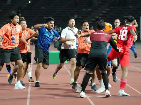 Sếp lớn PSSI nói lý do không phạt Indonesia sau vụ ẩu đả ở SEA Games