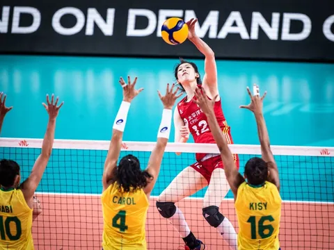 Link xem trực tiếp bóng chuyền nữ VNL 2023 ngày 31/5: Trung Quốc vs Brazil