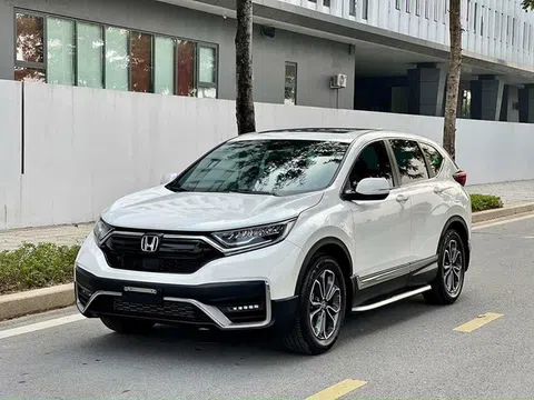 Giá xe Honda CR-V lăn bánh tháng 6/2023: Ưu đãi ngập tràn, đè bẹp Mazda CX-5 và Hyundai Tucson