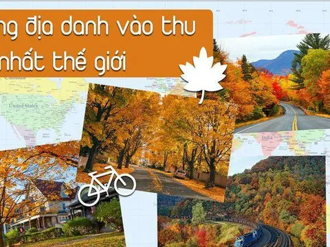Những địa danh vào thu đẹp nhất thế giới