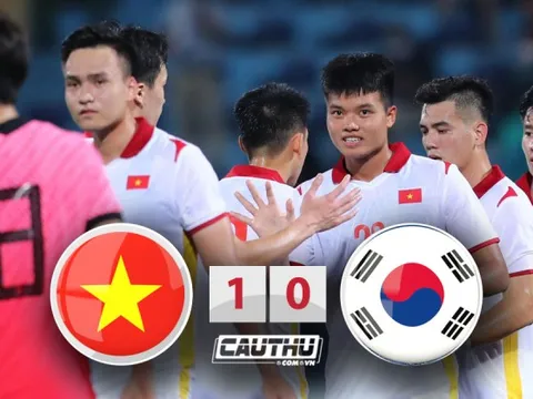 Thắng nhẹ U20 Hàn Quốc, U23 Việt Nam chạy đà tốt cho SEA Games