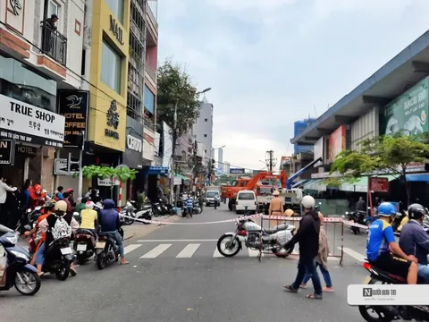 Đà Nẵng: Phát hiện 1 phần thi thể người dưới cống gần chợ Hàn