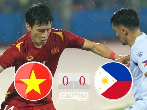 Dứt điểm dở tệ, U23 Việt Nam hòa đáng tiếc trước U23 Philippines