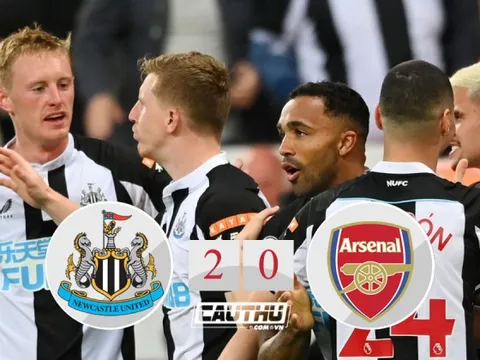 Arsenal thua Newcastle, mộng Champions League tan dần