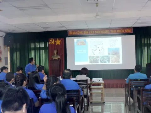 Thanh niên làm “vườn hoa tái chế” để tuyên truyền chống rác thải nhựa