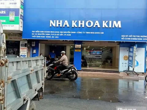 Nha khoa Kim bị xử phạt 98 triệu đồng vì vi phạm luật khám chữa bệnh