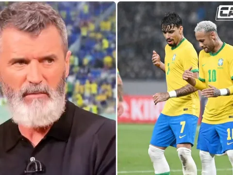 Roy Keane ngứa mắt với điệu nhảy tự phụ của ĐT Brazil