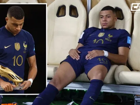 Mbappe không giấu được thất vọng sau thất bại ở chung kết