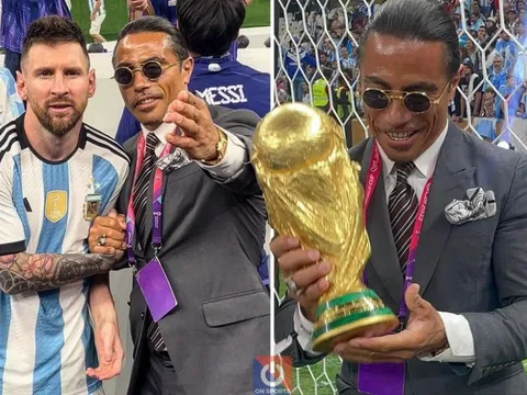 Messi không thoải mái với 'Thánh rắc muối'