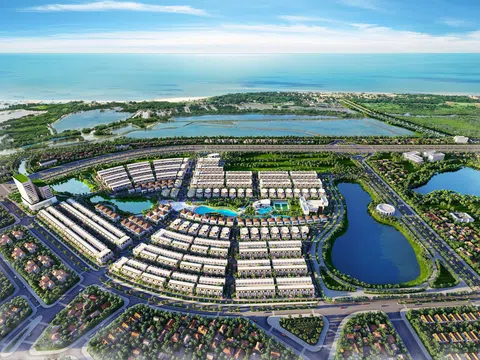 Cất nóc nhà phố vườn thuộc giai đoạn 1 dự án La Vida Residences