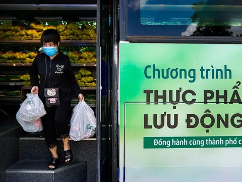 Siêu thị lưu động kiểu mới tại TP.HCM