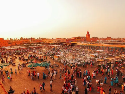 Độc đáo: ‘Thành phố đỏ’ rực rỡ ở Morocco