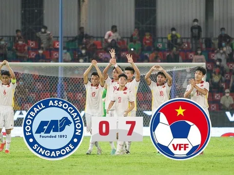 Hủy diệt Singapore, U23 Việt Nam sáng cửa vào bán kết U23 Đông Nam Á