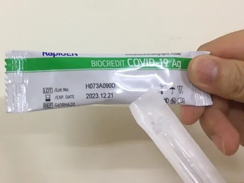 Sở Y tế Tp.HCM: Kiến nghị kiểm tra việc bán kit test nhanh Covid-19