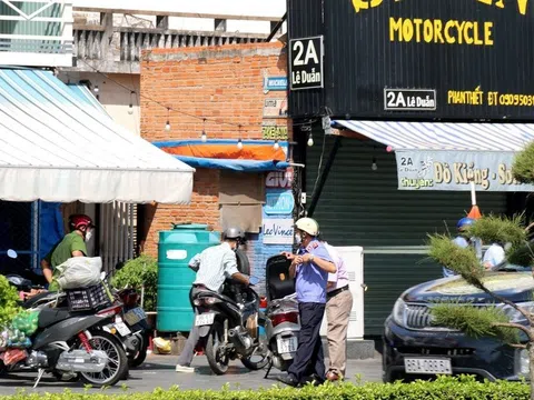 Bình Thuận: Công an kiểm tra thực tế diện tích đất dự án đường Lê Duẩn