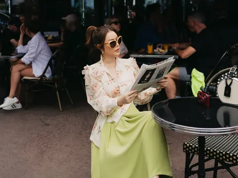 Phong cách thời trang đường phố trẻ trung của Lý Nhã Kỳ