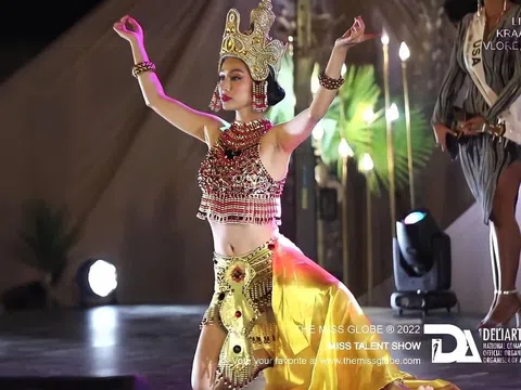 The Miss Globe 2022: Lâm Thu Hồng khoe dáng trước thềm chung kết