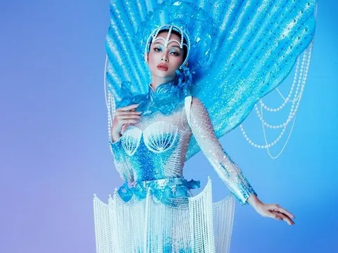 The Miss Globe 2022: Lâm Thu Hồng diện trang phục dân tộc nặng hơn 25kg