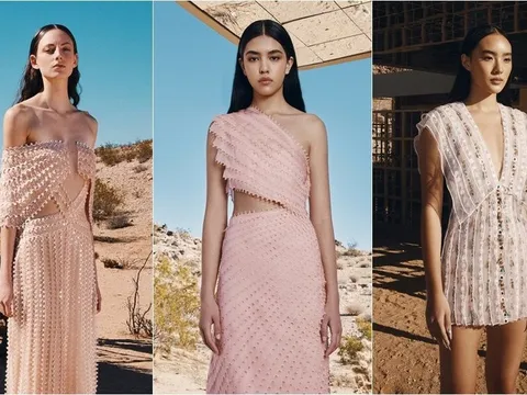 Công Trí ra mắt các thiết kế Xuân Hè 2023 trên sa mạc California