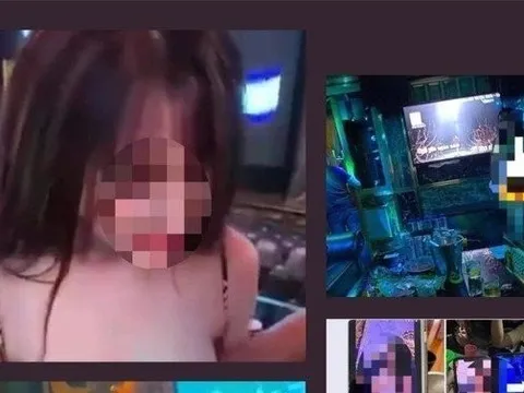 Làm rõ vụ việc nhóm nam nữ uống rượu, thoát y trong quán karaoke