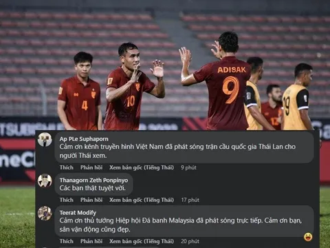 Không có bản quyền AFF Cup, khán giả Thái Lan phải đi xem ké Việt Nam