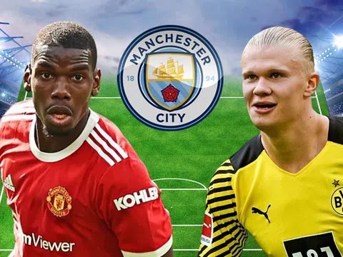 Đội hình Man City sẽ mạnh cỡ nào nếu có Pogba và Haaland?