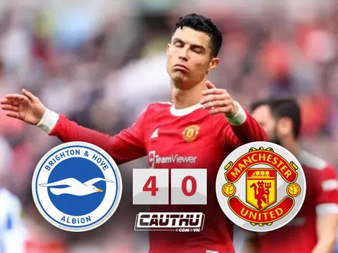 Thua khó tin trên sân Brighton, MU chính thức hết hy vọng top 4