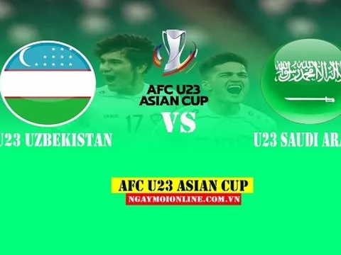 Trực tiếp chung kết U23 châu Á 2022: U23 Uzbekistan vs U23 Saudi Arabia