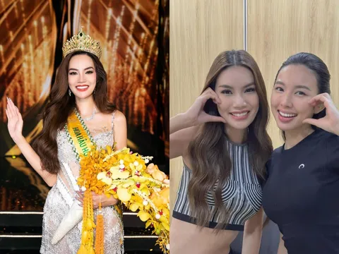 Thùy Tiên bình luận gây chú ý dưới bài đăng về Hoa hậu Lê Hoàng Phương