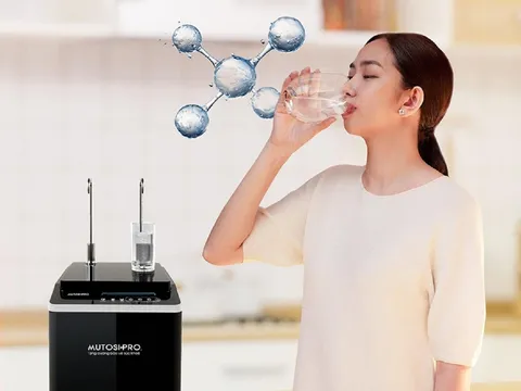 Sạch và Chất đến từng giọt với máy lọc nước Mutosi Hydrogen